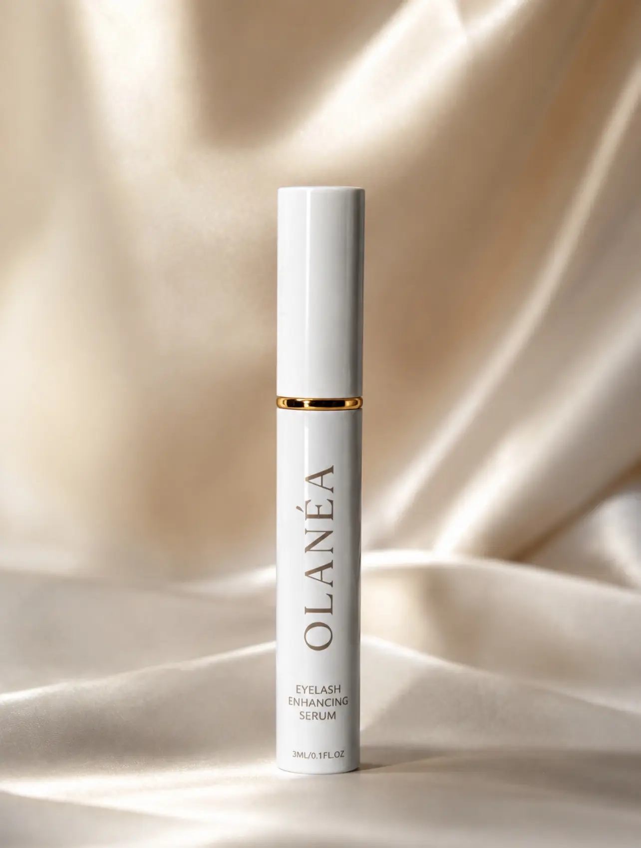 OLANÉA Advanced Peptide Eyelash Serum for Fuller, Longer-Looking Lashes – Multi-Peptide Complex + Biotin, 3 mL