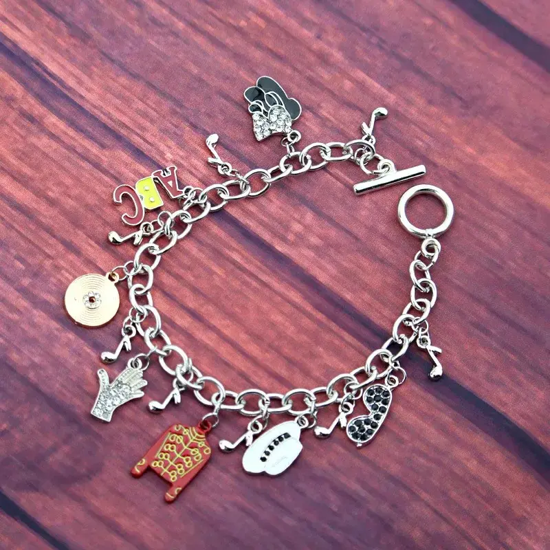 Michael Jackson Music Charm Bracelet New Arrival Infinity Bracelet
