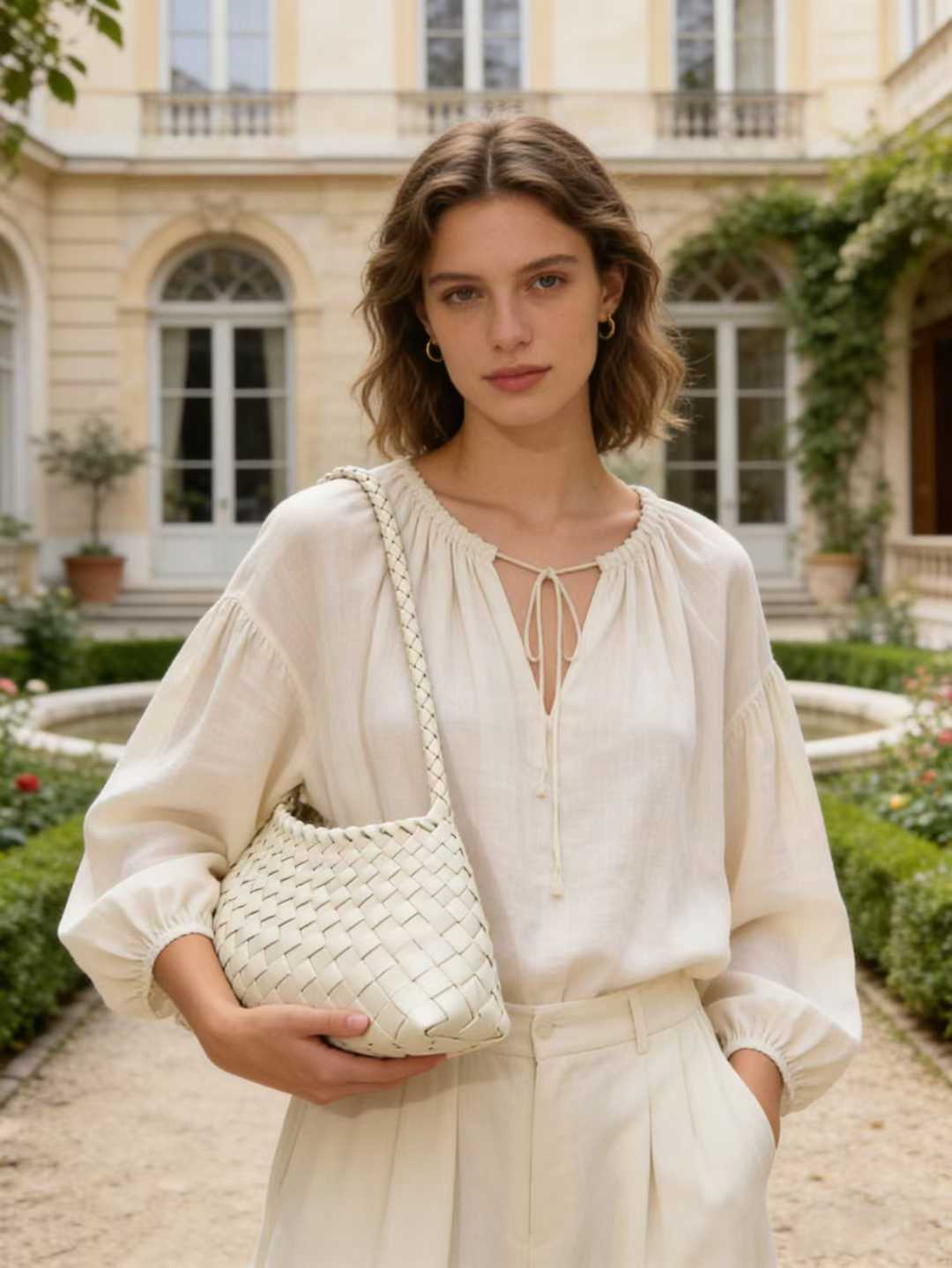 Women's 6253 Hand-made Handwoven Vegetable Basket Bag, 2026 New Chic Everyday Bag, Stylish Option for Women