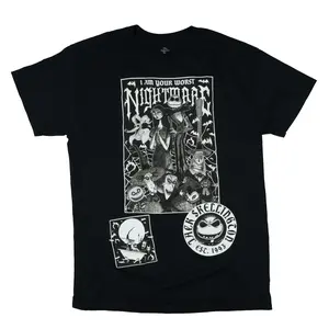 The Nightmare Before Christmas NBC Shirt Mens Worst Nightmare Graphic Tee