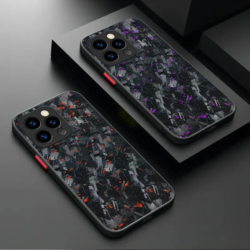 Real Forged Carbon Fiber Phone Case For iPhone 17 16 15 14 13 12 11 Pro,ProMax ,Plus & Samsung Galaxy S25 Ultra S24 S23 S22 S21 Plus Anti Drop Cover., Accessories, Smartphone