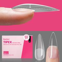 192Pcs Long Stiletto Half Matte（NO GLUE&Lamp）