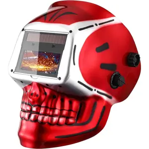 Welding Helmet Auto Darkening: True Color Solar Powered Auto Darkening Welding Welder Mask Hood Helmets