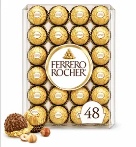 Ferrero Rocher Premium Milk Chocolate Hazelnut, 48 ct.