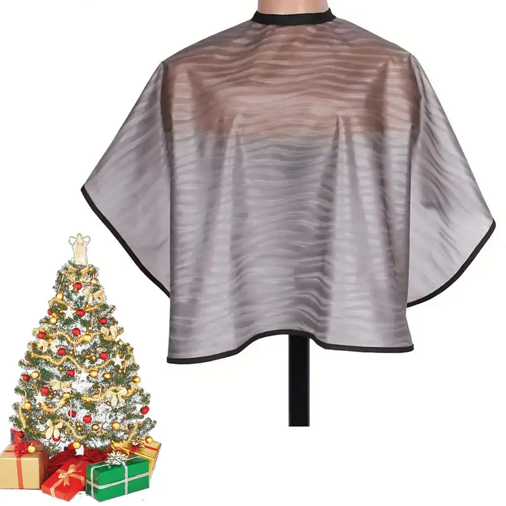 Hair Dyeing Cape, Unisex Waterproof Makeup Apron, Breathable Durable Lightweight Hairdressing Permed Shawl, Professional Hair Styling Tools for Salon & Barber Shop, Christmas Gift, Salon Equipment, Salon Supplies, Barber Accessories