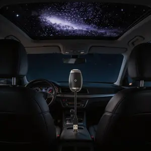 USB Car Roof Star Night Light, Portable Romantic Atmosphere Projector for Car Interior Decoration lamp projector colorful ambient gifts