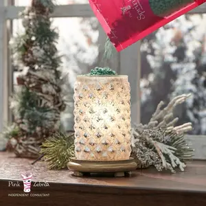 Pink Zebra Simmering Light - Va E-Light with Vibrant Color Options for Enhanced Lighting Experience