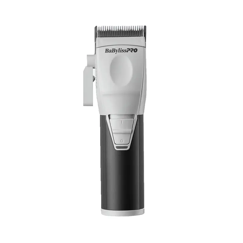 BaBylissPRO CoreFX Hair Trimmer - USB Fade Clipper, Stainless Steel, Durable, Lightweight, Cordless Rechargeable, 6,800 RPM, Smoothing, Blending, with Clipper Guards