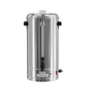 Electric 100 Cup Commercial Coffee Percolator in Stainless Steel