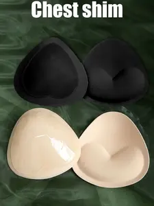 Thick Self-Adhesive Triangle Sponge Breast Pads for Dresses, Wedding Gowns, Casual Underwear, Beach, Swimming and Bikinis