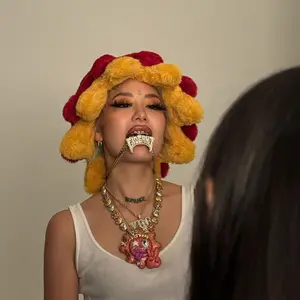 Trendy bucket hat retro autumn and winter warm fashion octopus casual hat