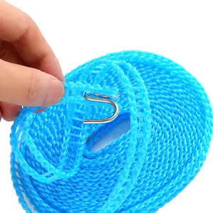 Drying Rack Clothesline 5/10M Portable Clotheslines Windproof Fence-Type Clothesline For Outdoor Indoor Home Travel