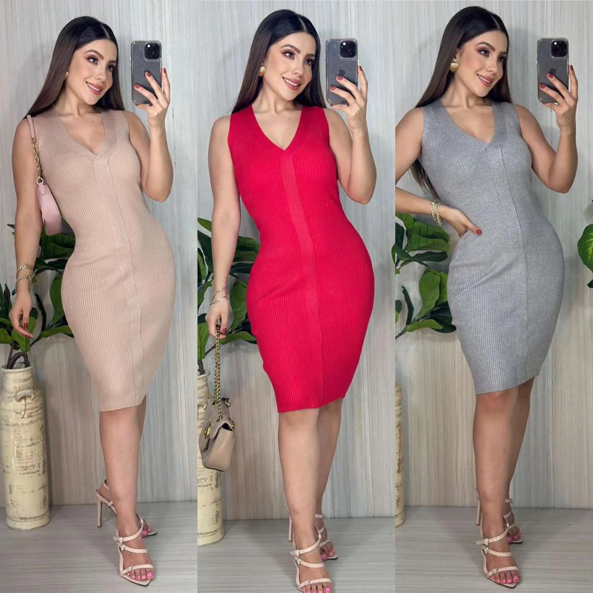 Elegant Knit Dress