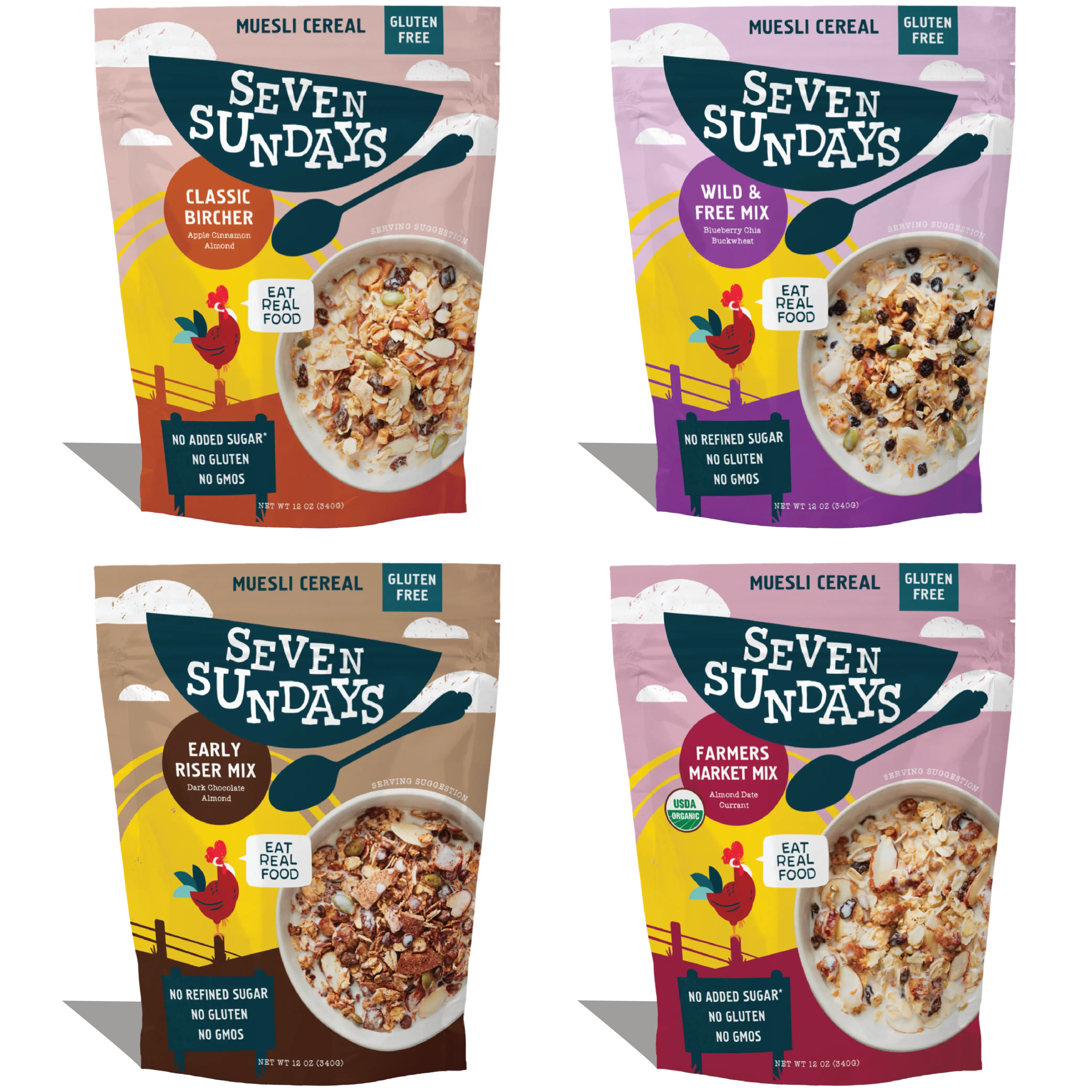 Muesli Variety Pack, 12oz Muesli Variety Pack, 12oz