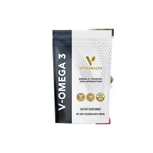 V-OMEGA *Can help with: • Strengthen neurons and support cognitive ability. • Reduce the risk of developing arrhythmias. • Maintain cholesterol, triglycerides and blood sugar levels. Supplement Healthcare