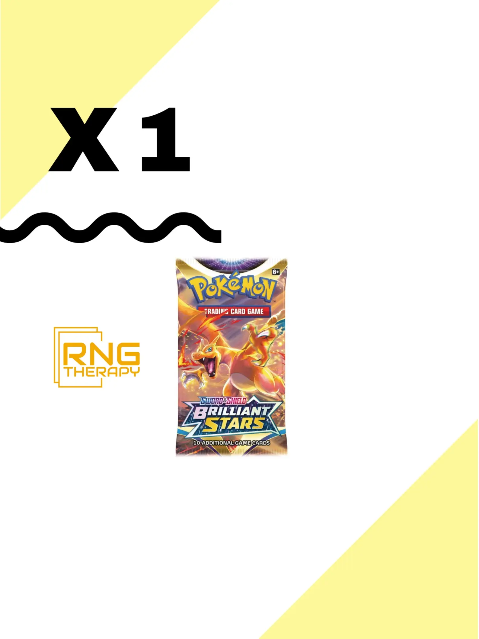 pokemon sword shield brilliant stars booster box Pokemon Brilliant Stars Sealed Booster Pack x36 (Trading Cards) main image 0