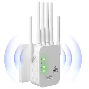 WiFi Extender,Long Range WiFi Repeater,WiFi Range Extender,Covers Up to 5,000 Sq.ft,Easy Set Up for Home,WiFi Extender Signal Booster,Wireless Booster