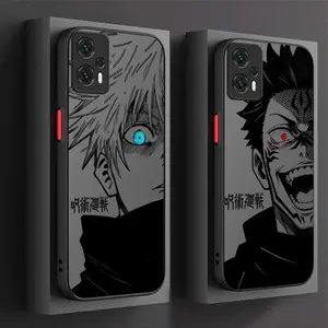 Jujutsu Kaisen Anime TPU Phone Case for iPhone 17 16 15 14 13 12 11 Pro ProMax Plus Air Pro Cover Shockproof Soft Flexible