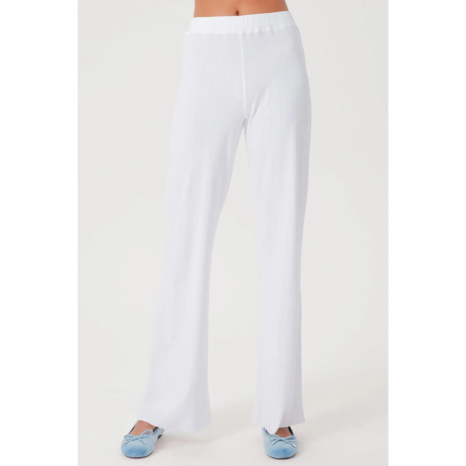 Pointelle Ellie Flare Pant