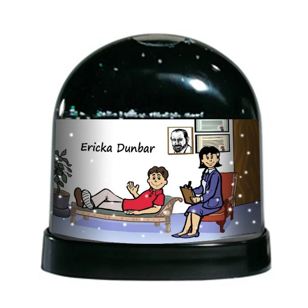 Therapist - Psychologist, Female - NTT Personalized Snow Globe