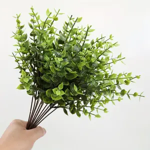 10pcs Artificial Boxwood Topiary Trees, Lush Foliage, Realistic Indoor Outdoor Plastic Fake Plants, No Maintenance Needed