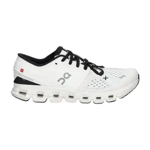 On Running Cloud X 4 Ivory Black 3WE30070791 Women's Fashion Shoes New