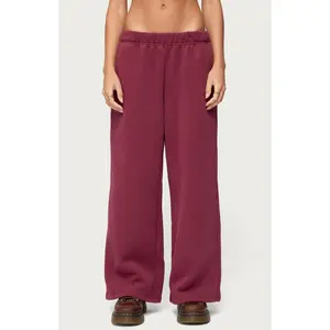 Edikted Women's Basic Girl Wide Leg Edikted Sweatpants