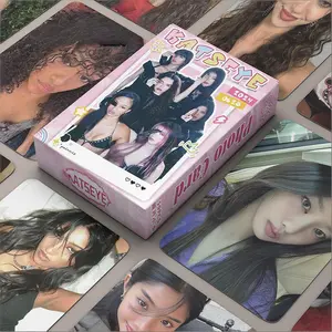 50PCS Korean Girl Group KATSEYE Album Photo Cards Set - Daniela Manon Megan Collectible LOMO Card Fans Gift
