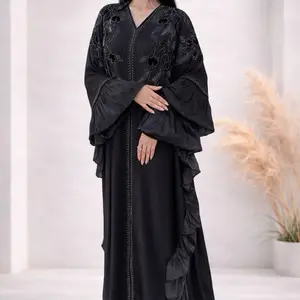 Butterfly Style Dubai Abaya - BBC Elegant Design with Unique Patterns and Sleeves