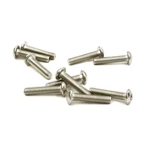 Steel 3 x 14mm Button Head Hex Screw (10) RC Hardware
