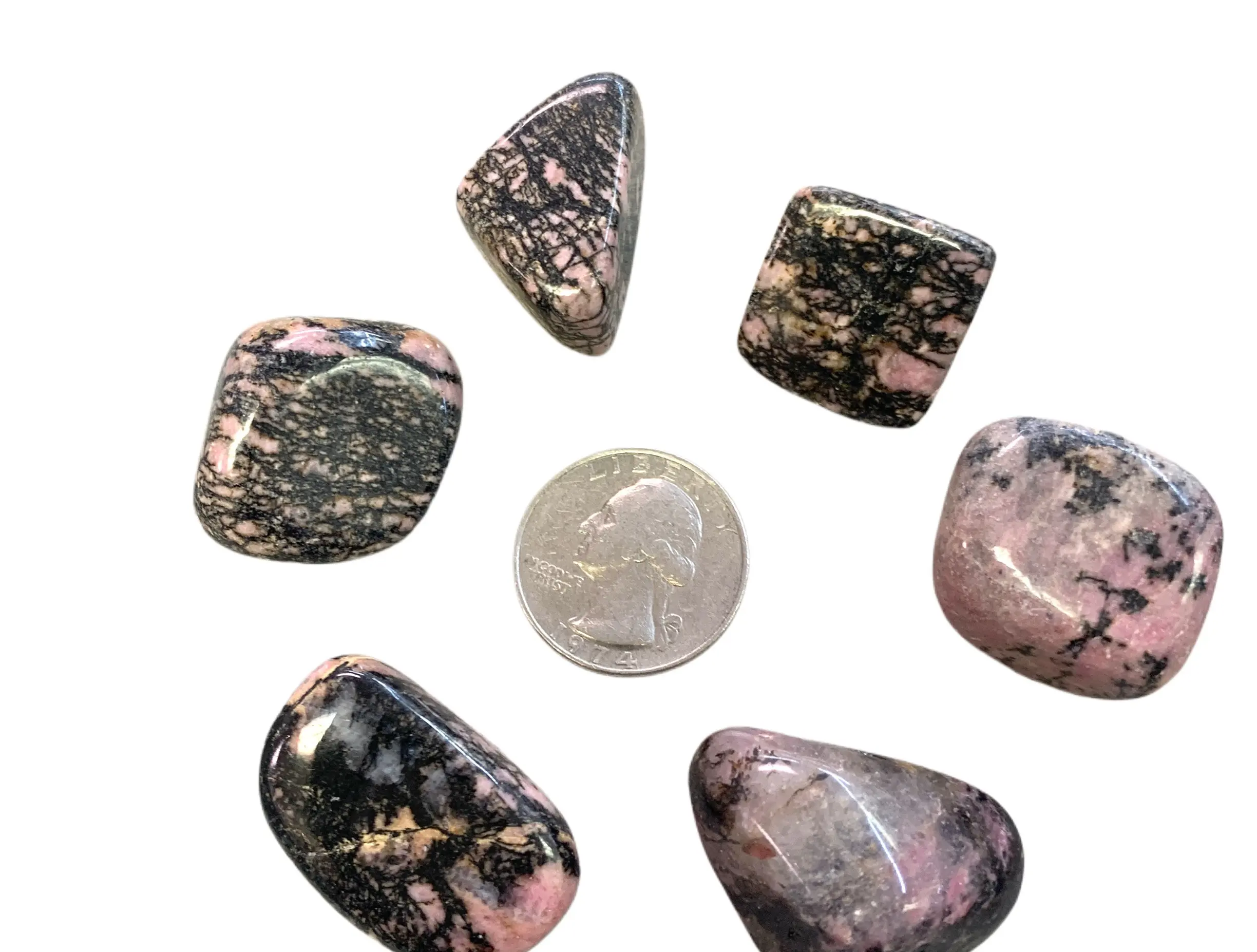 Rhodonite Tumbled Stone  