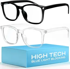Livho High Tech Blue Light Blocking Glasses - Advanced 99% Blue Light Blocking Computer Glasses for Screen Fatigue & UV Protection - Women's/Men's Eyewear Frame