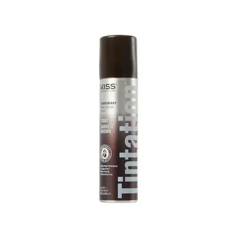 RED BY KISS Tintation Unisex Root Touch Up Hair Color Spray - 2.82 fl oz Olive Oil Nourishing Hairdye, Smudge-Proof, Peroxide-Free, Ammonia-Free, Gentle, Instant Color, Grey Coverage, Semi-Permanent, Yes