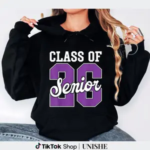 First Day of School Hoodie for Senior 2026 – Long Sleeve Comfort Wear