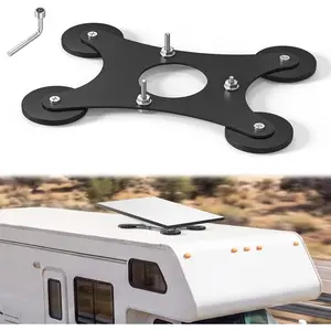Starlink Mini Car Magnetic Mount, 240LBS Quick-Release Heavy Duty Magnet Bases, 360° Rotation Starlink Magnetic Roof Mount, Weather-Resistant Starlink Mini Accessories for RV, Car, Boat, Yacht, Truck