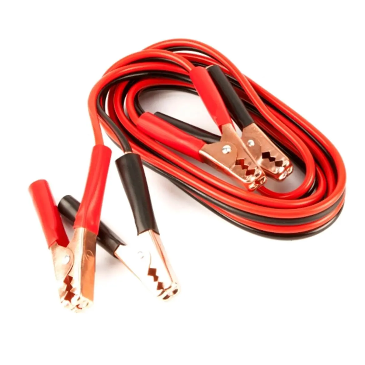 212 MAIN Jumper Cables, 12 Ft. 10-Gauge Tangle-Free Rubber Coated Cable, Heavy-Duty Copper Clamps for All-Weather Car & Motorcycle Use, Automotive, Motorcycles