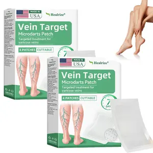 2026 New Vein Target Microdarts Patch, Natural Ingredients Leg Varicose Veins Treatment Patch for All Skin Types