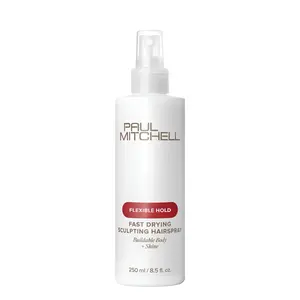 Paul Mitchell Fast Drying Sculpting Hairspray - Unisex Haircare Product with Flexible Hold, Buildable Body, Shine, Fragranced Scent for All Hair Types