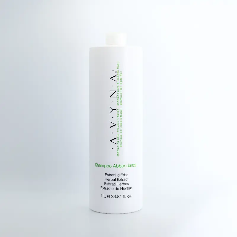 AVYNA Abbondanza Herbal Extract Shampoo (33.81 Oz) - Haircare, Gentle, Lightweight, Nourishing, Prevents Hair Loss, Rosemary, Shampoo Hair Growth