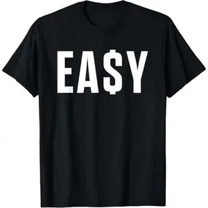 100% Cotton EASY DOLLAR MONEY USD T-SHIRT T-Shirt