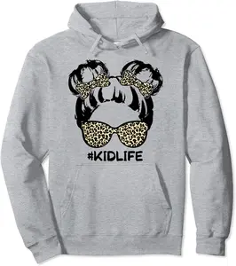 Kidlife Momlife Mama and Mini Mommy and Me Matching Outfits Pullover Hoodie - Anarosavill Shop 34B0BR6BH4DR