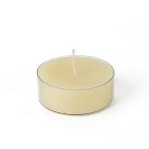 212 MAIN Mega Oversized Ivory Tick Repellent Citronella Tealight Candles - 144-Piece Hand-Poured, Traditional, Fragrant 8-Hour Candles for Camping, Decoration (Sports & Outdoor, Camping & Hiking, Lights & Lanterns), Tick Repellent Candles