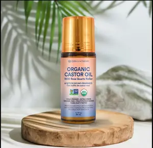 Castor Oil Rose Quartz Roll-On Wellness