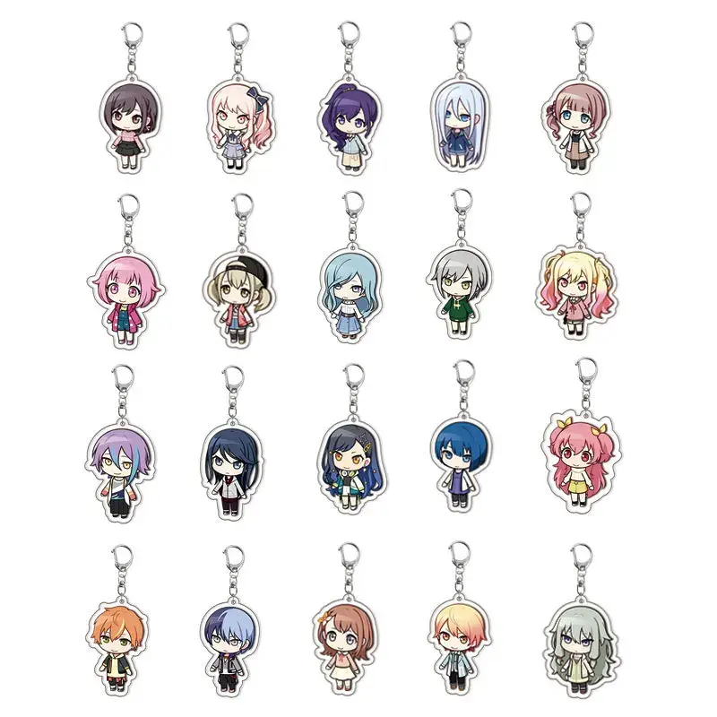 Project Sekai Colorful Stage Anime Keychain, All Characters Charm
