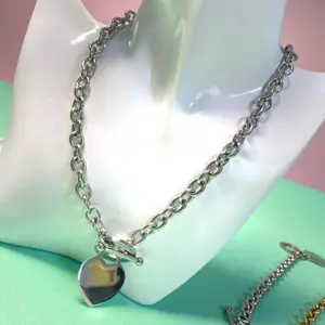 2PC High Quality Bracelet and Necklace, Valentine's Day Gift Jewelry - Popular Luxury Bracelet Jewelry