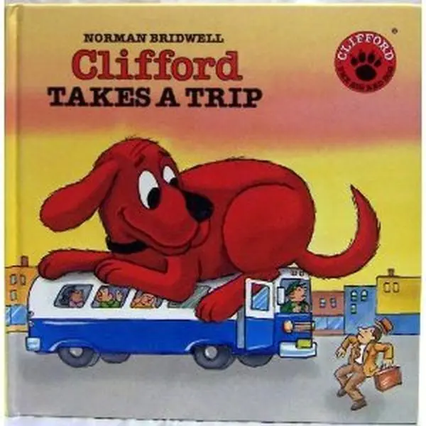 Used Book - Clifford Takes a Trip (Clifford the Big Red Dog) by Norman Bridwell - Hardcover, English
