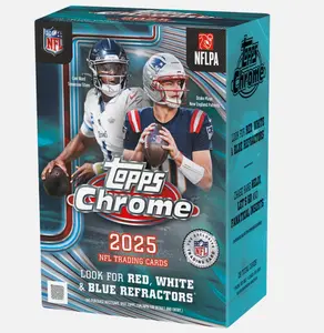 2025 Topps Chrome Football Blaster Box