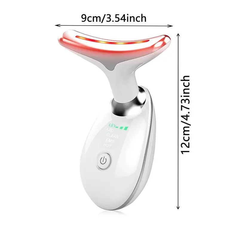 Neck Massager, Facial and Neck Massage Tool, Suitable for Facial, Neck, and Leg Massage, for Women and Men, Facial Beauty Instrument 1