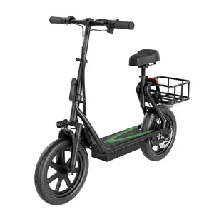 AOVO PRO ES80 350W Foldable Electric Scooter for Adults, 42V Battery, 40KM/H Max Speed, 25–45KM Range, 14" Shock-Absorbing Tires, Dual Brakes, LCD Display & Bluetooth Control