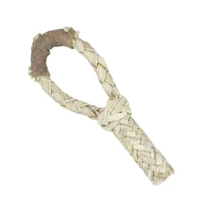 Charro Natural Rawhide Rope Soga Lariat Hondilla
